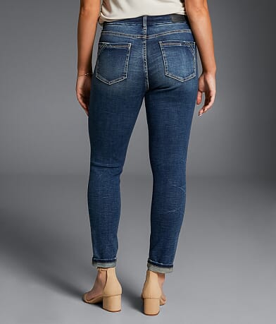 Buckle Black Fit No. 85 Ankle Skinny Stretch Cuffed Jean BACK