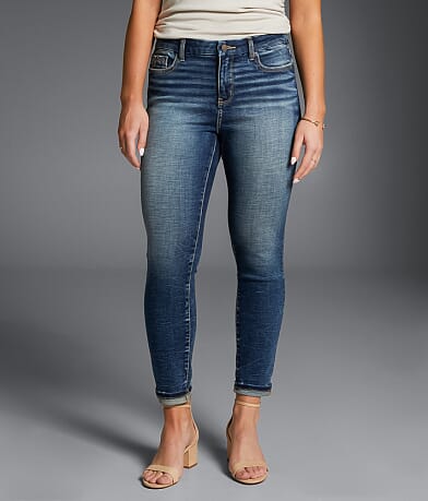 Buckle Black Fit No. 85 Ankle Skinny Stretch Cuffed Jean FULL_LEFT_SIDE