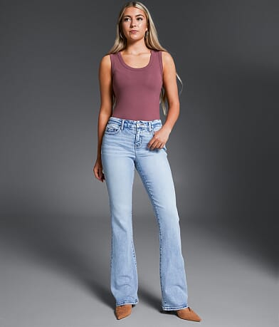 Buckle Black Fit No. 85 Boot Stretch Jean front view