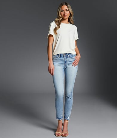 Buckle Black Fit No. 53 Ankle Skinny Stretch Jean front view