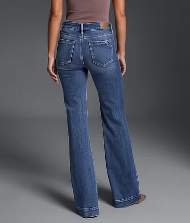 Buckle Black Fit No. 53 Trouser Stretch Jean back view