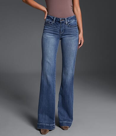 Buckle Black Fit No. 53 Trouser Stretch Jean full left side view