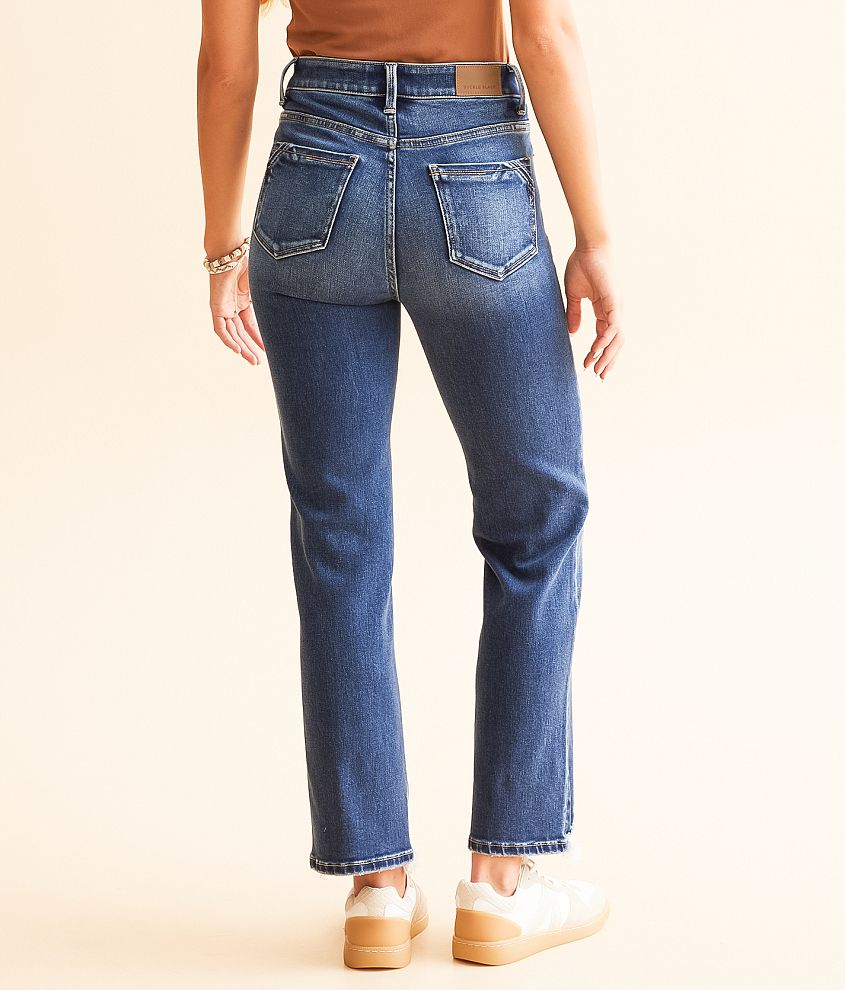 Fit No. 75 Cropped Straight Stretch Jean