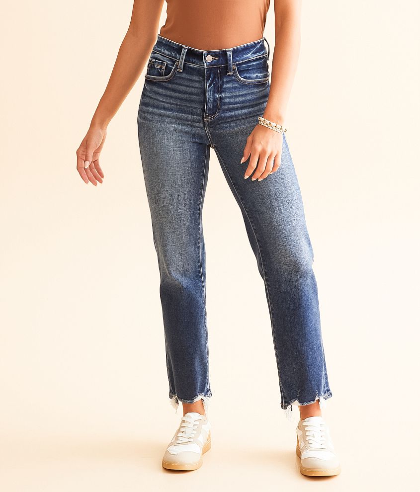 Fit No. 75 Cropped Straight Stretch Jean