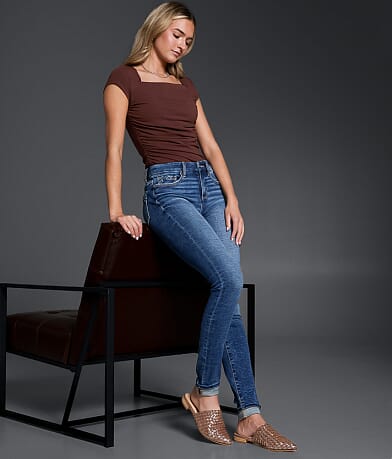 Buckle Black Fit No. 23 Skinny Stretch Jean front view