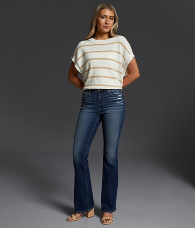 Buckle Black Fit No. 85 Boot Stretch Jean front view