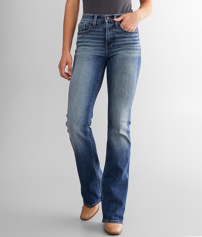 Tailored Mid Rise Slim Leg Contour Jeans