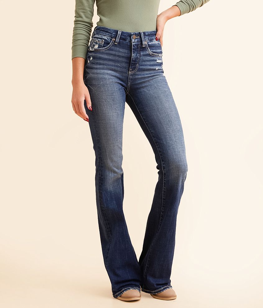 Buckle Black Fit No. Flare Stretch Jean