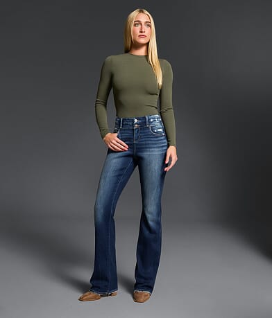 Buckle Black Fit No. 85 Boot Stretch Jean front view