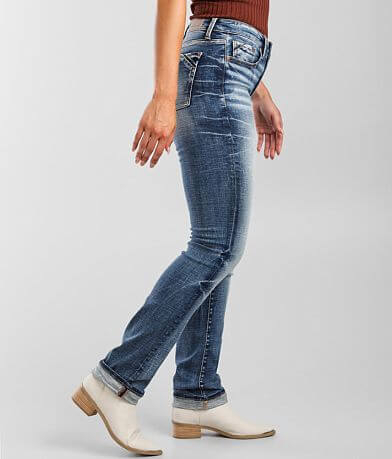 Buckle Black Fit No 93 Mid-Rise Straight Jean FULL_RIGHT_SIDE