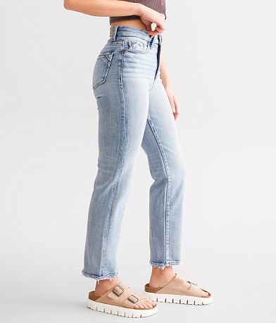 Buckle Black Fit No. 35 Cropped Straight Stretch Jean FULL_RIGHT_SIDE