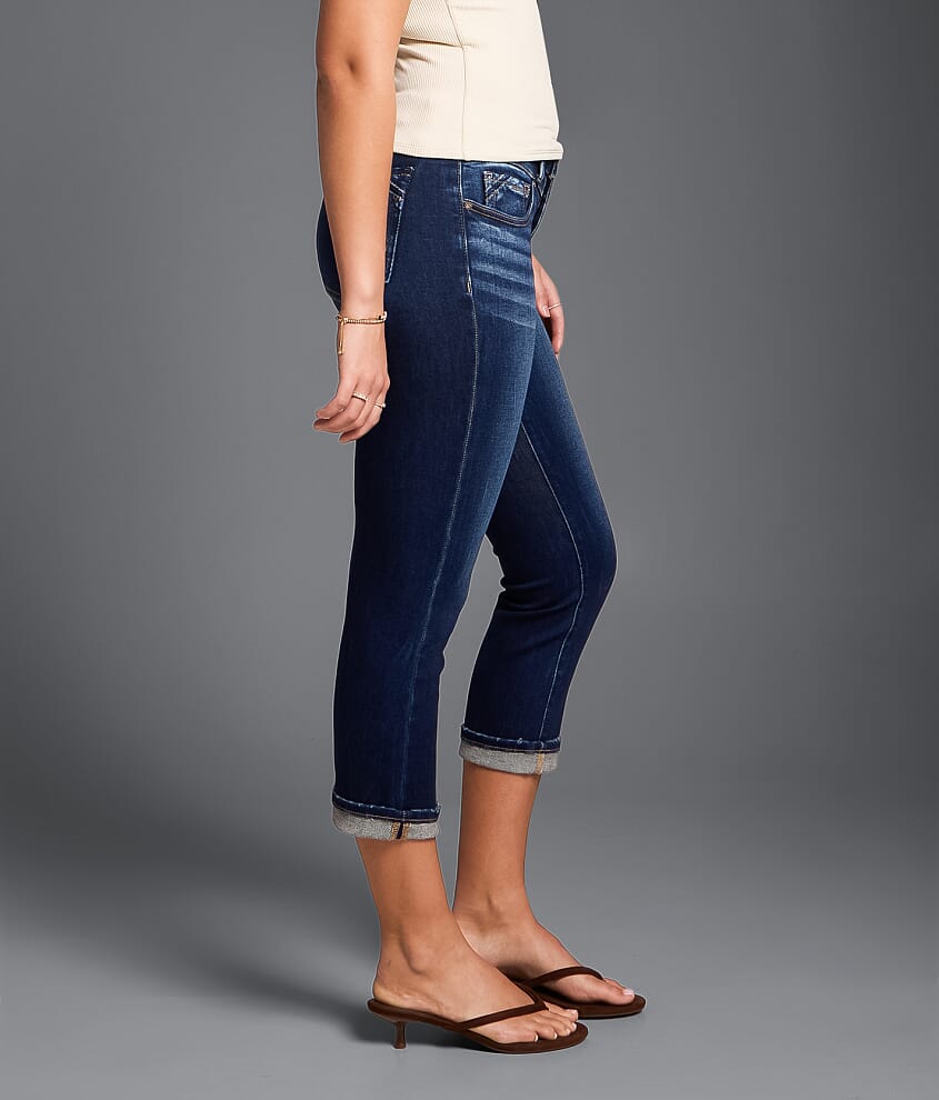 Fit No. 53 Capri Stretch Cuffed Jean