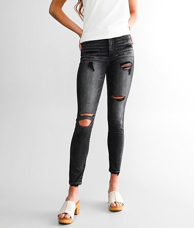 Buckle Black Fit No. 35 Ankle Skinny Stretch Jean front view