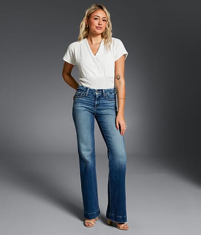 Buckle Black Fit No. 53 Trouser Stretch Jean front view