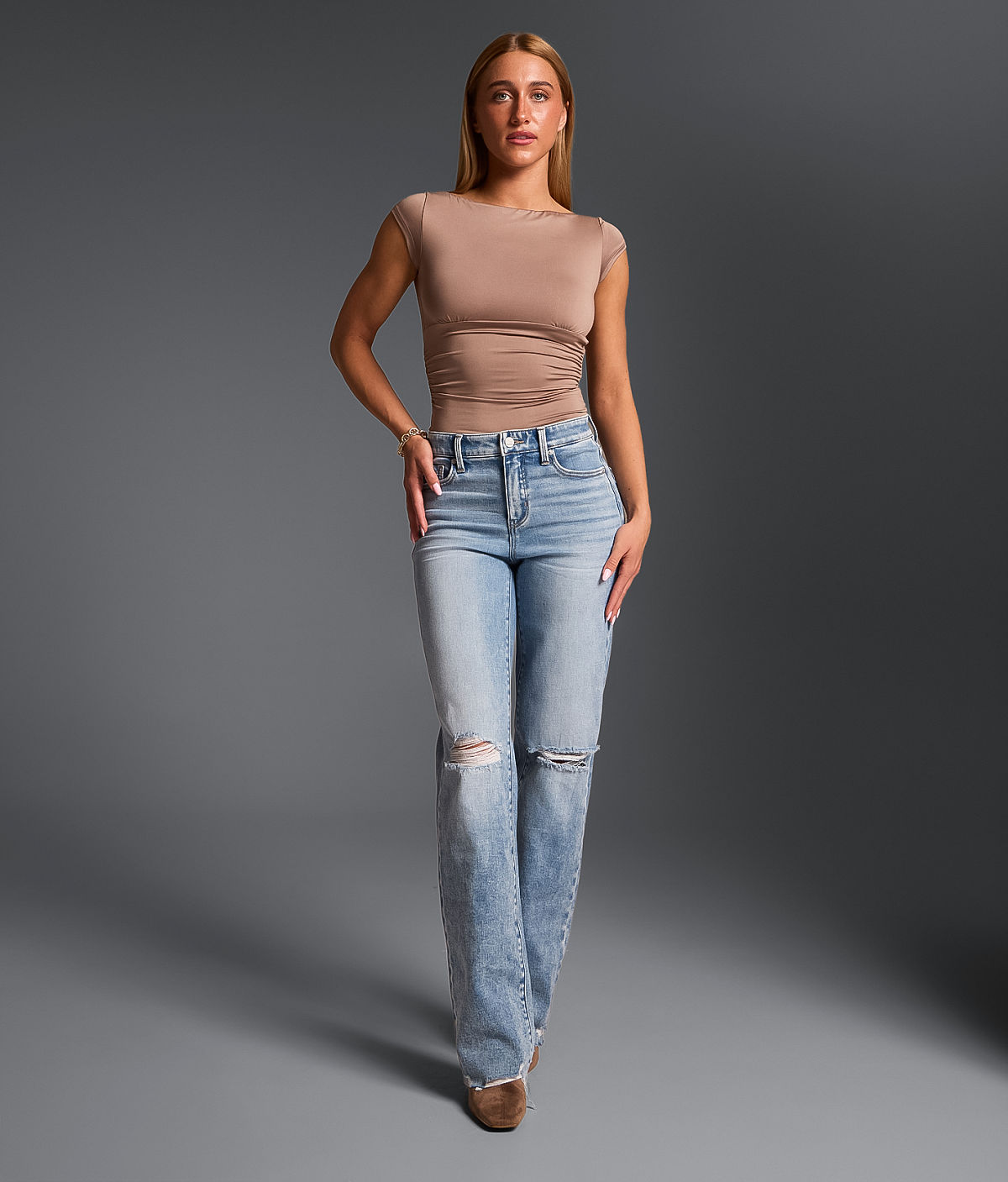 Buckle Black Fit No. 75 Classic Straight Stretch Jean — Bianca 2 by Buckle