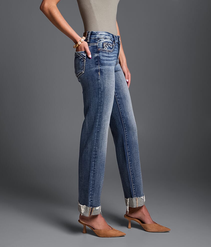 Fit No. 23 Cropped Straight Stretch Jean - thumbnail 3