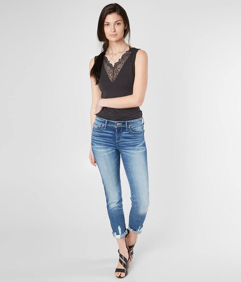 Buckle Black Fit No. 256 Stretch Cuffed Jean front view
