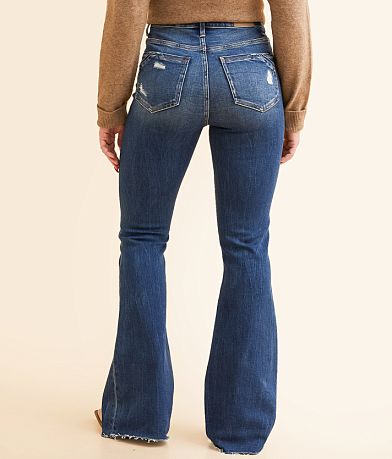 Buckle Black Fit No. 75 Flare Stretch Jean - Women's Jeans in Akin 2 ...