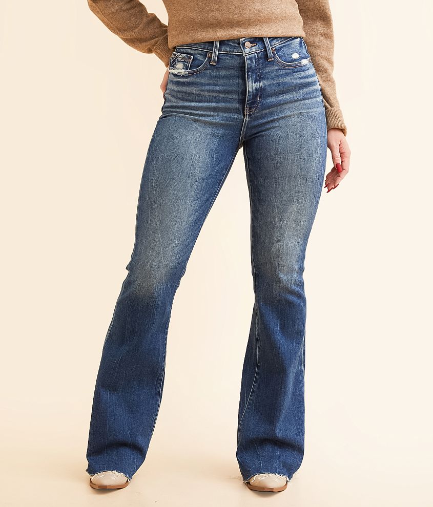 Buckle Black Fit No. Flare Stretch Jean