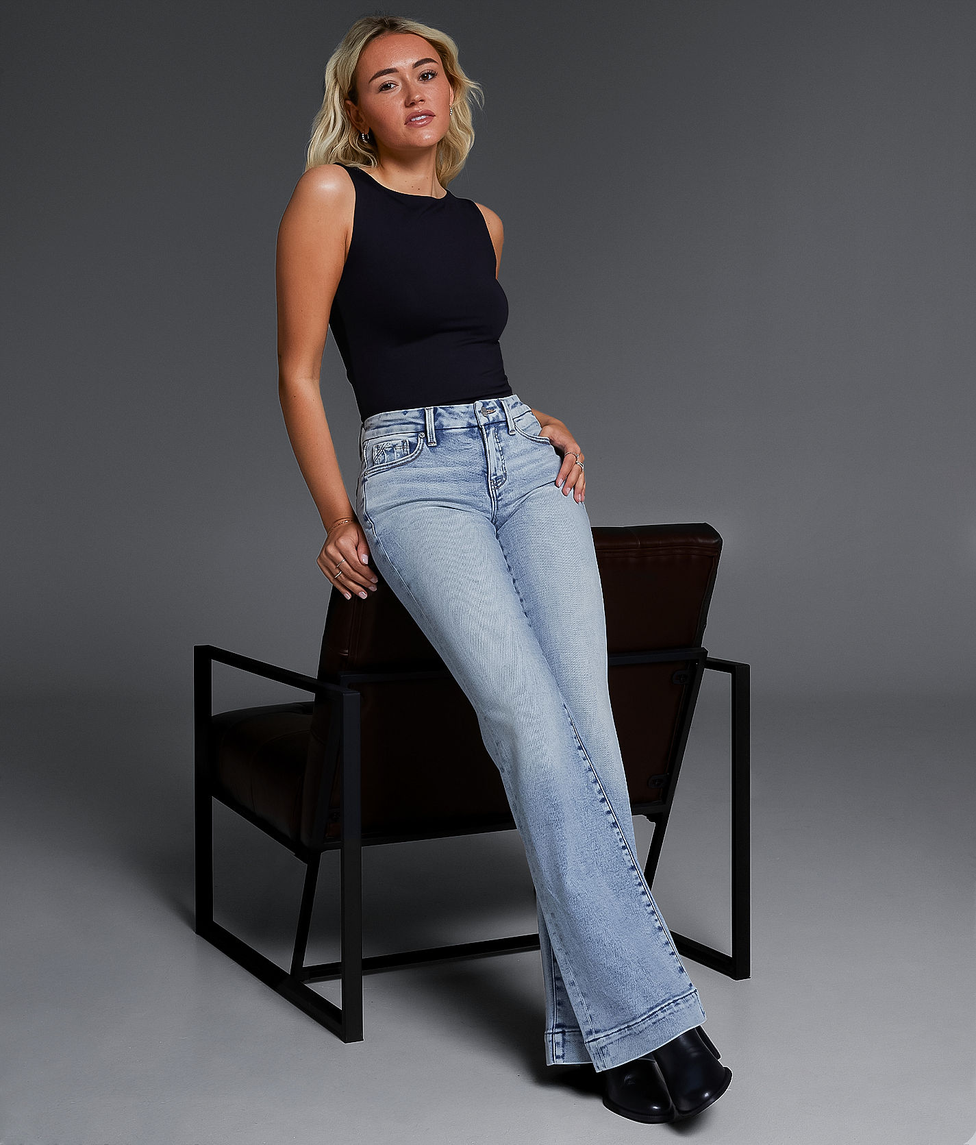 パンツ ROTATE Woman Pants Blue 113334 2318 ROTATE: Pants woman - Blue | Rotate pants 113334 online at