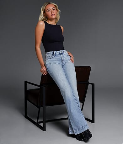 Buckle Black Fit No. 53 Trouser Stretch Jean front view