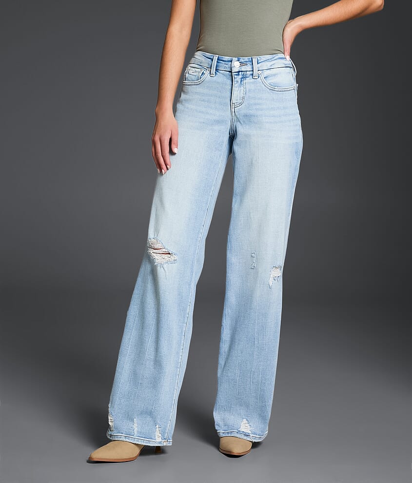 Fit No. 53 Wide Leg Stretch Jean - thumbnail 2