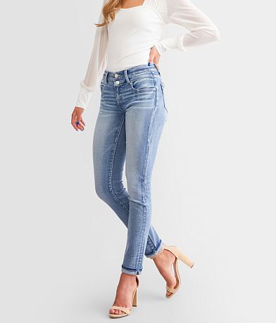 BKE Stella Cuffed Stretch Capri Jean - Women's Jeans in Elliott 32