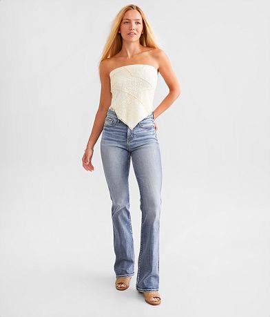 Buckle Black Fit No. 75 Boot Stretch Jean front view
