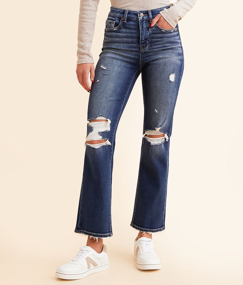 Buckle Black Fit No. Cropped Straight Stretch Jean