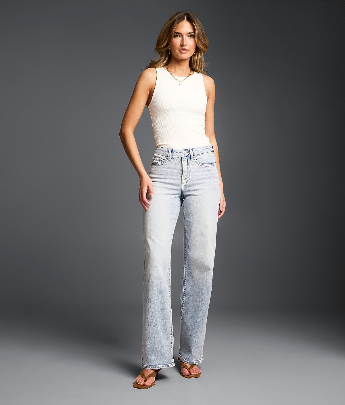 Buckle Black Fit No. 35 Wide Leg Stretch Jean — Ingleside by Buckle