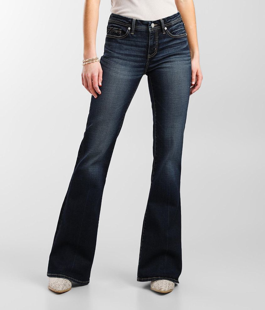 Buckle Black Fit No. 53 Mid-Rise Flare Jean front view