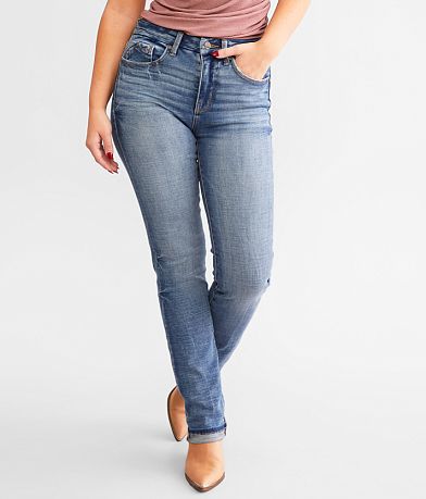 Buckle Black Fit No. 93 Straight Stretch Jean front view