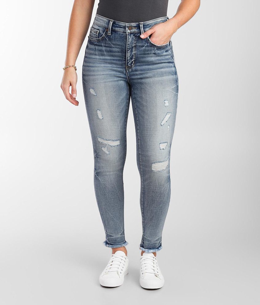 Plus Size KanCan™ Flare High Rise Back Seam Jean