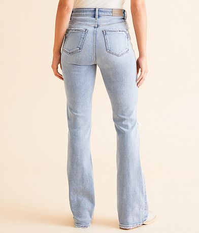 Buckle Black Fit No. 75 Boot Stretch Jean back view