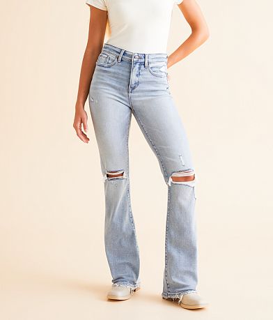 Buckle Black Fit No. 75 Boot Stretch Jean front view
