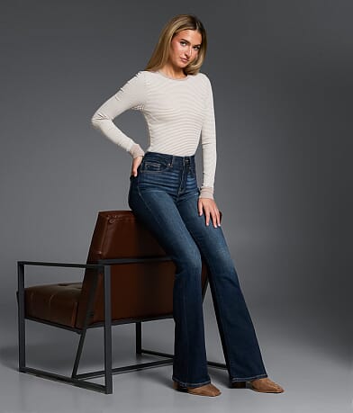 Buckle Black Fit No. 35 Boot Stretch Jean front view