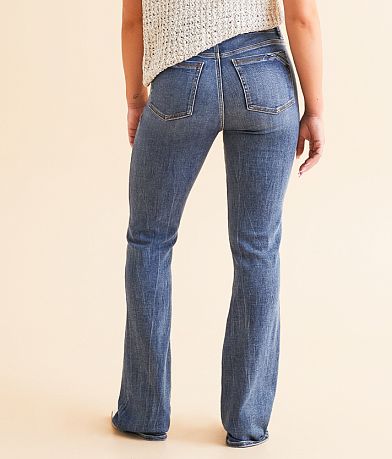 Buckle Black Fit No. 93 Boot Stretch Jean back view