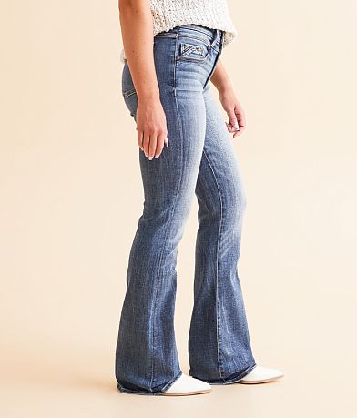 Buckle Black Fit No. 93 Boot Stretch Jean full left side view