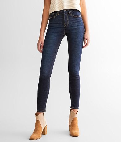 Buckle Black Fit No. 35 Ankle Skinny Stretch Jean front view