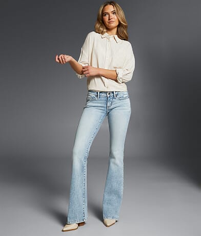 Buckle Black Fit No. 13 Boot Stretch Jean front view