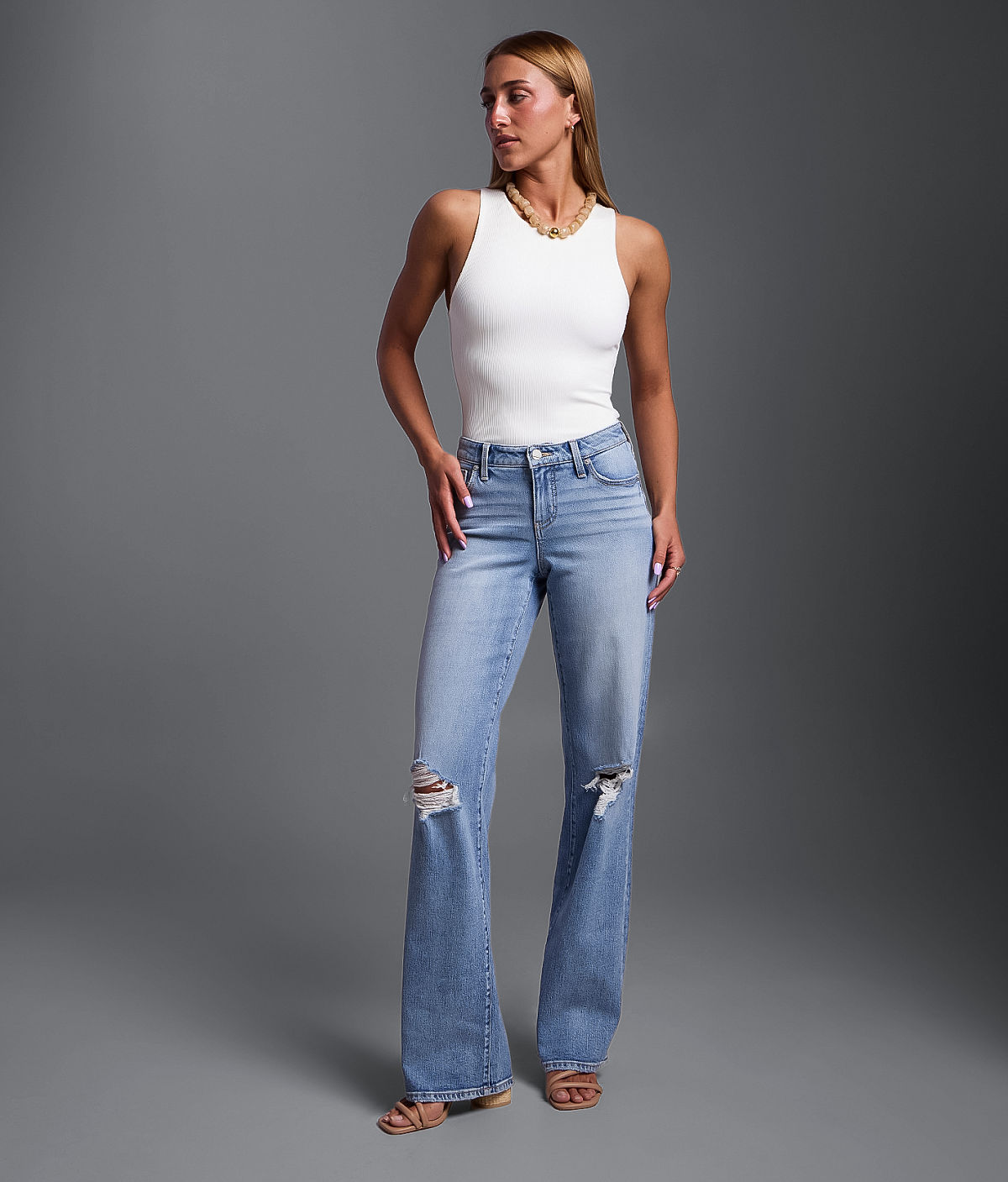 Buckle Black Fit No. 53 Wide Leg Stretch Jean — Errol by Buckle