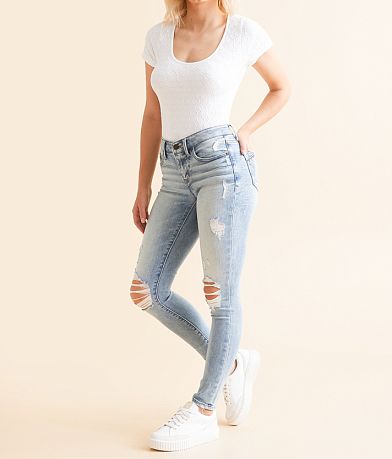 Buckle Black Fit No. 53 Skinny Stretch Jean front view