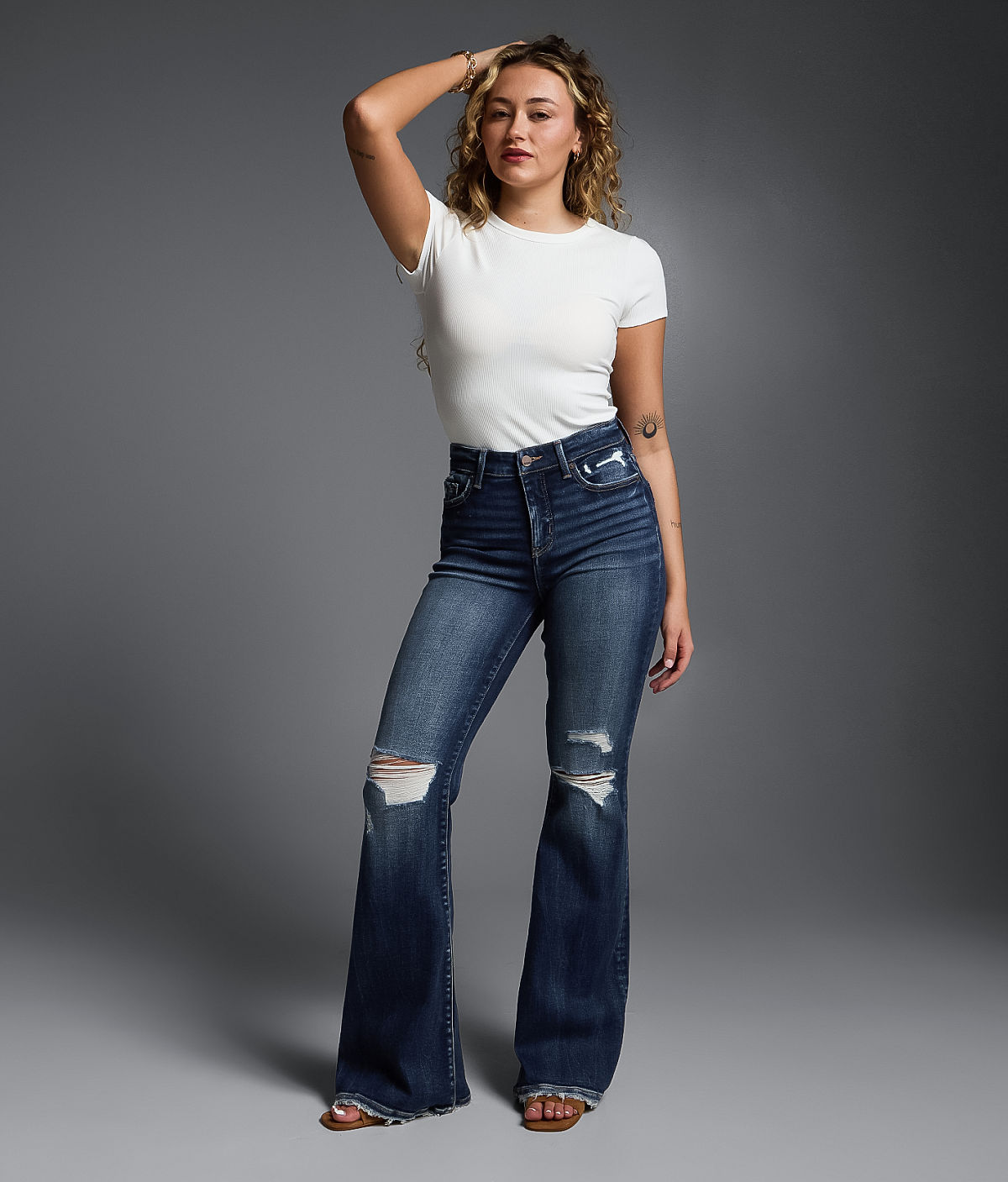 Buckle Black Fit No. 75 Flare Stretch Jean — Braddock by Buckle