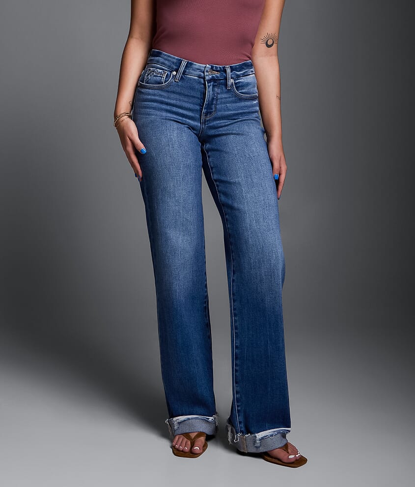 Fit No. 53 Wide Leg Stretch Jean - thumbnail 2