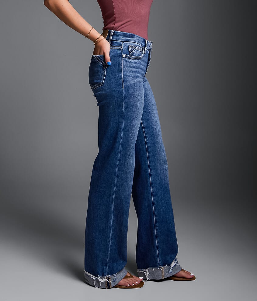 Fit No. 53 Wide Leg Stretch Jean - thumbnail 3
