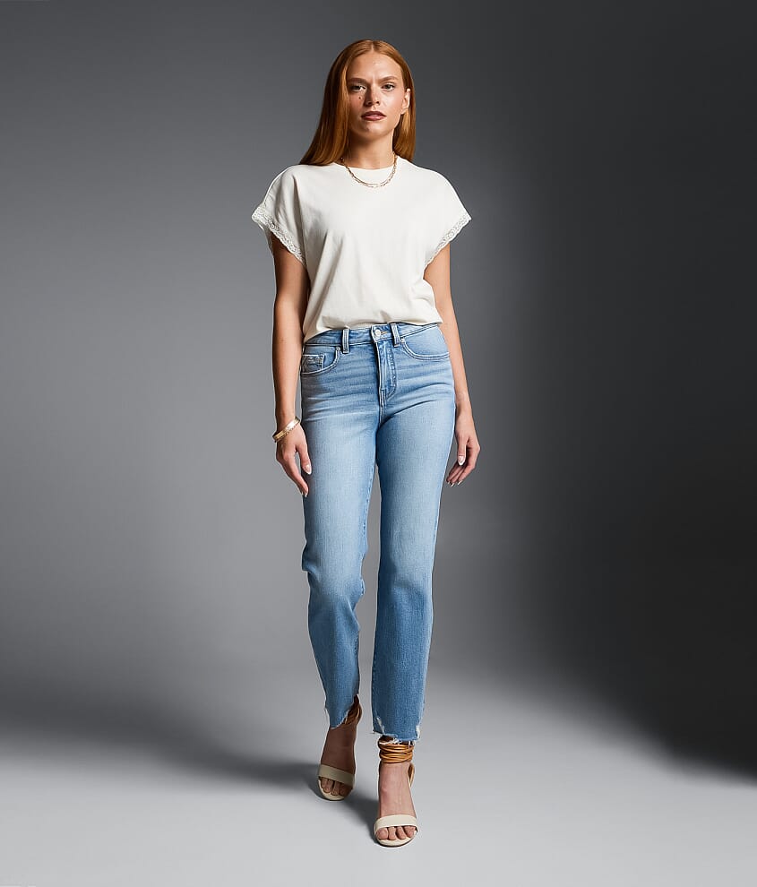 Fit No. 35 Cropped Straight Stretch Jean