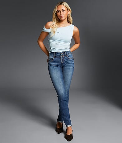 Buckle Black Fit No. 53 Skinny Stretch Jean front view