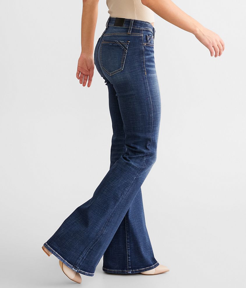 Buckle Black Fit No. 53 Flare Stretch Jean - Women's Jeans in Bisbee 7