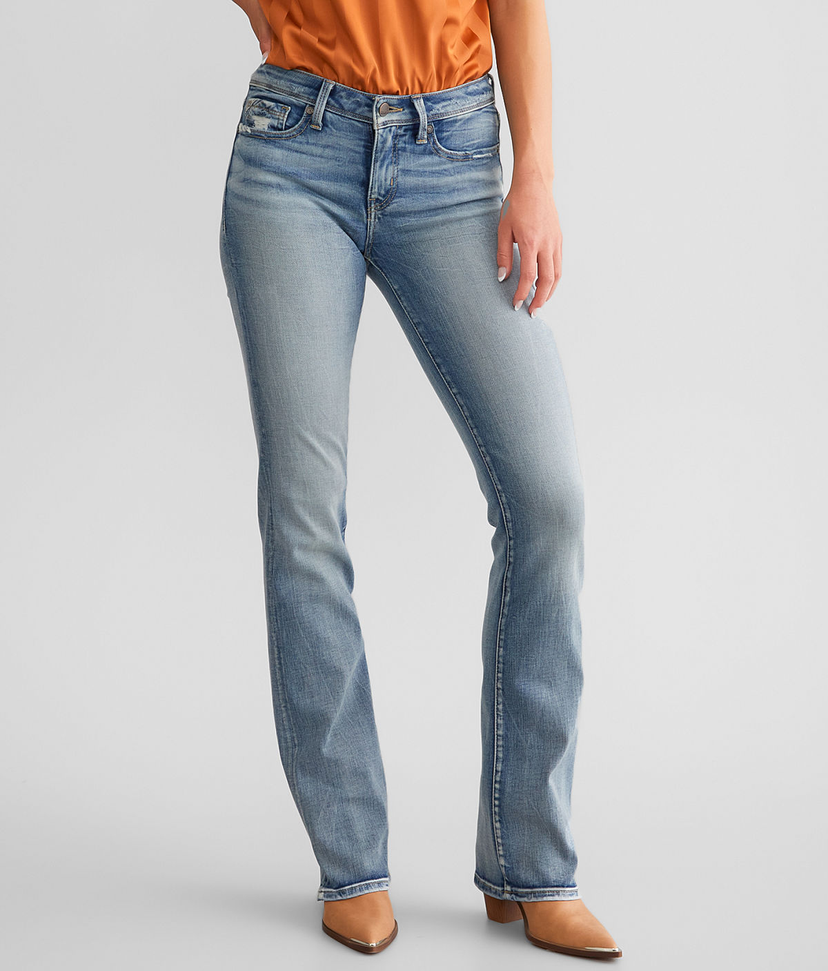 Buckle Black Fit No. 53 Tailored Boot Stretch Jean — Nantucket 7 by Buckle