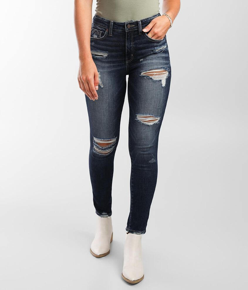 Buckle Black Fit No. 93 Mid-Rise Ankle Skinny Jean front view